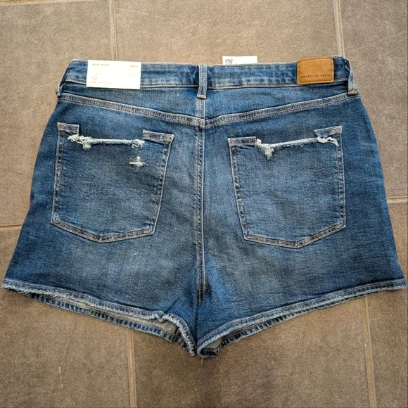 American Eagle Strigid Mom Denim Shorts - Picture 4 of 6